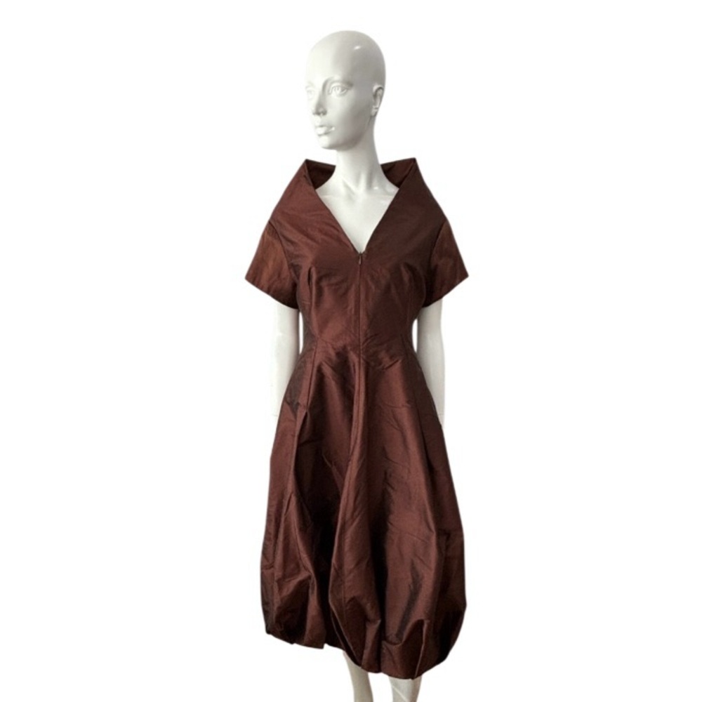 Brian Bailey Silk Taffeta Cocktail Dress